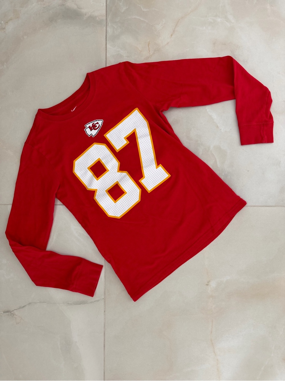 NIKE Boys 87 TRAVIS KELCE T Shirt